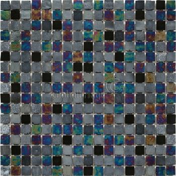 Stable Glass Mosaic Living Room Wall Tile