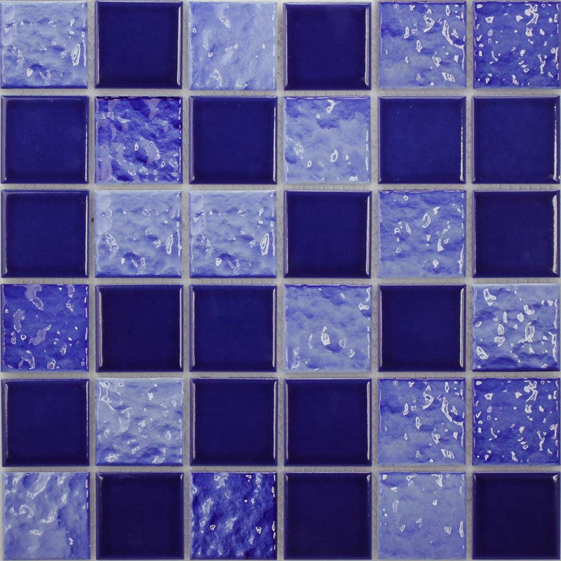 Mix color ceramic mosaic wall tiles outdoor