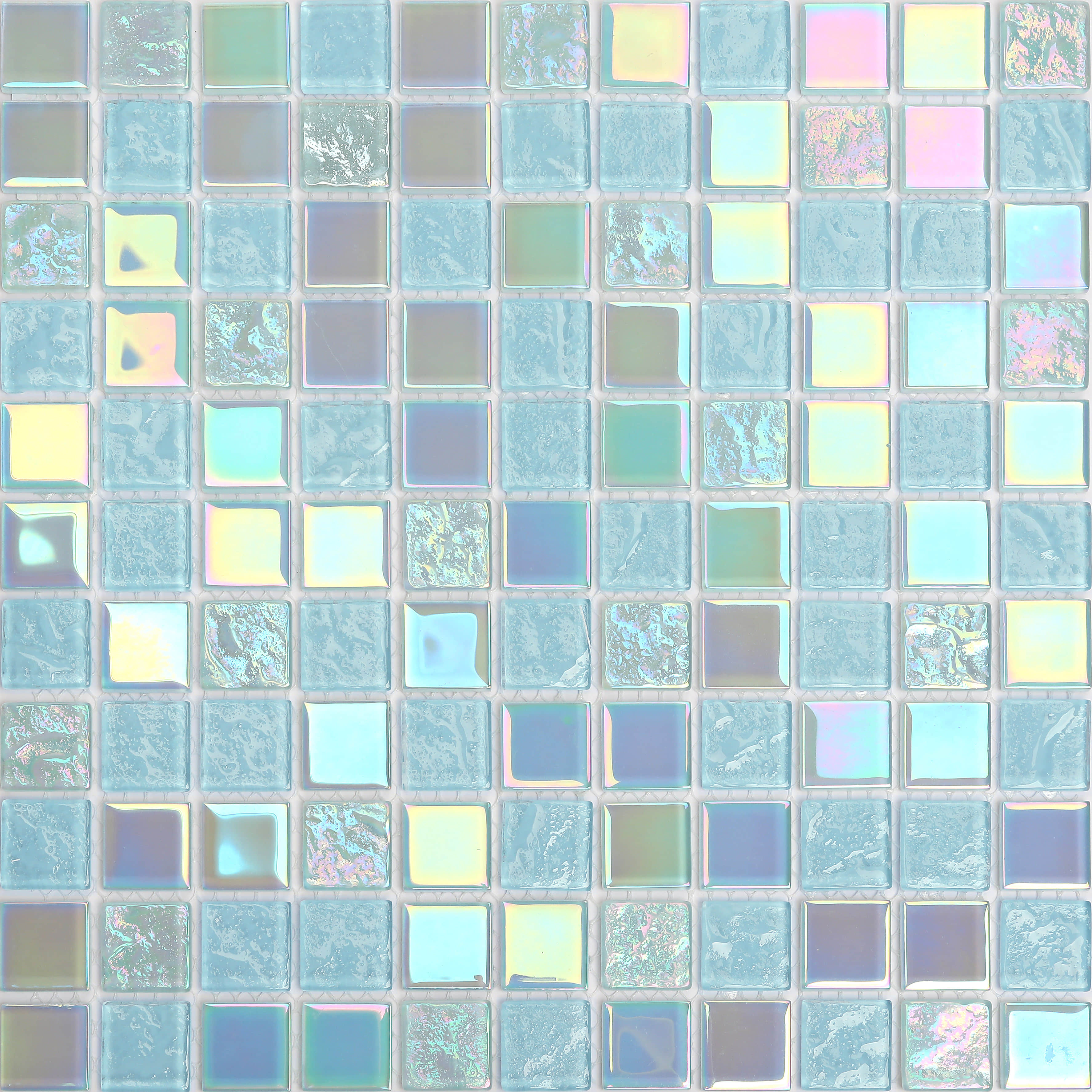 Lightstream glass mosaic pool tile