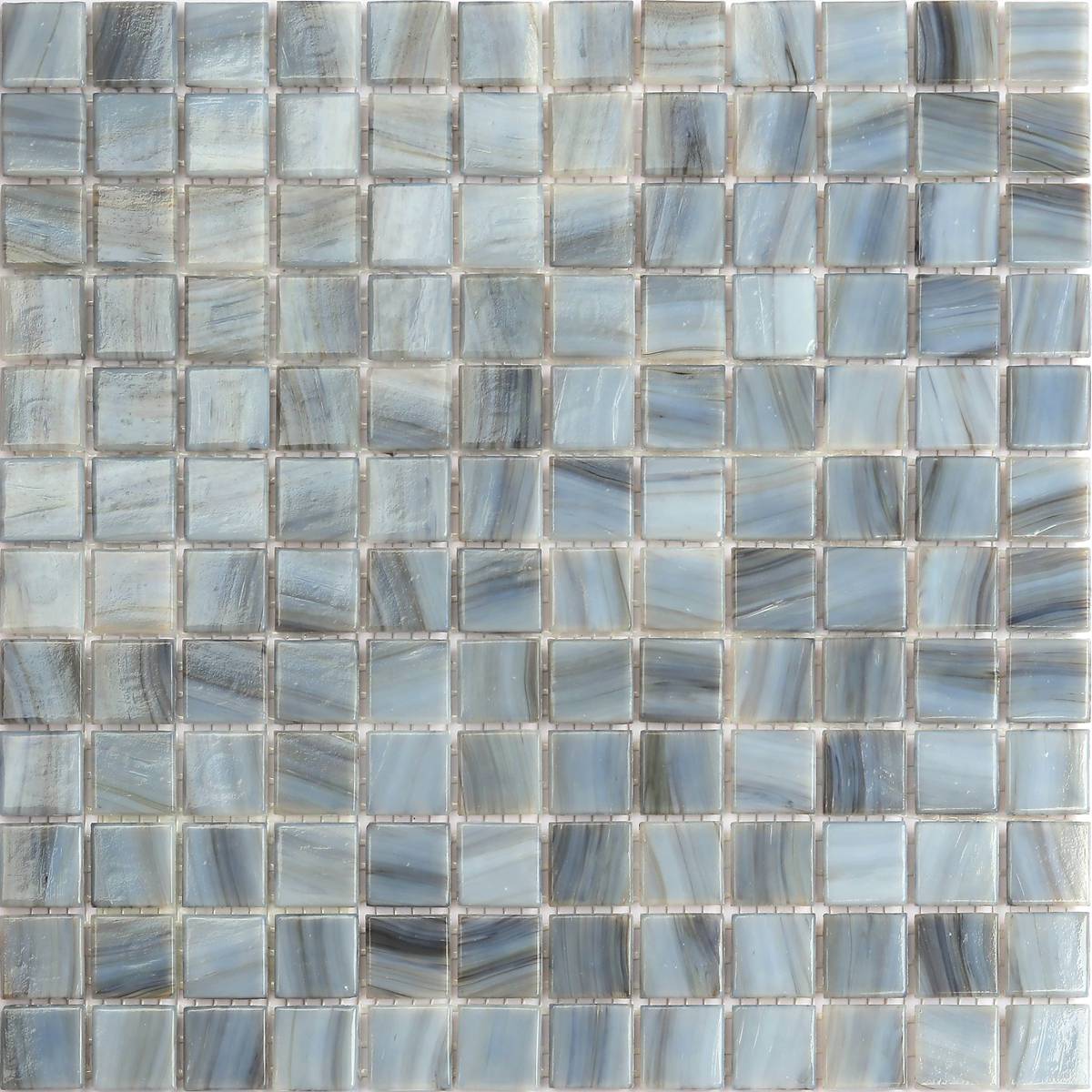 White&grey mosaic bathroom tiles