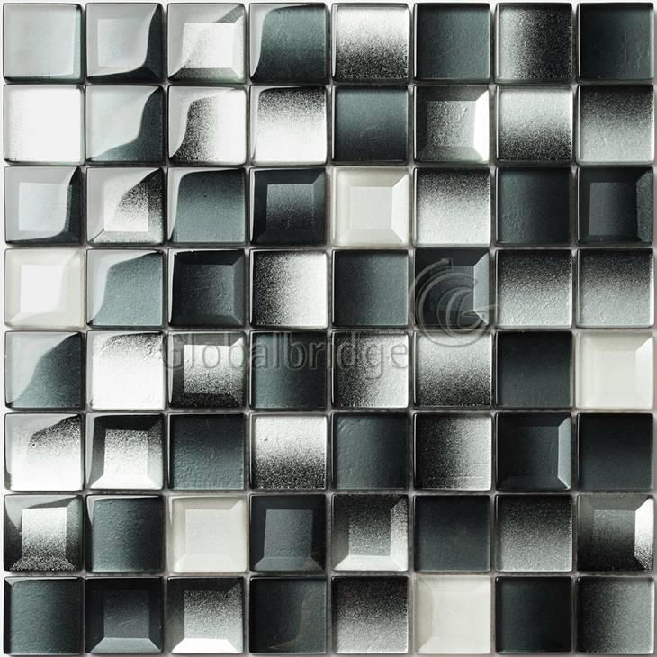 Cold Spray Bathroom Wall Glass Mosaic Tile