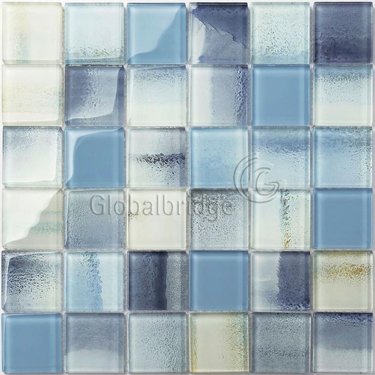 Glass wall tile