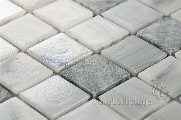 glass and stone mosaic