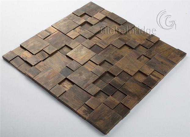 copper bronze mosaic tiles