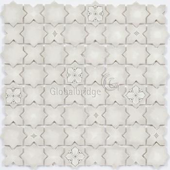 Powder Glass Mosaic Glass Sheets For Wall