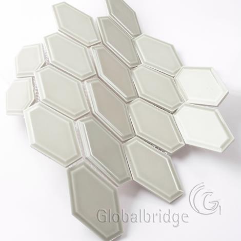 Crystal Galzed Ceramic Mosaic Wall Tiles