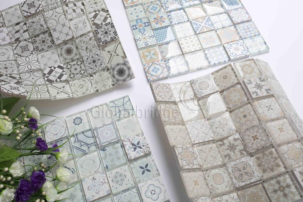 Crystal Glass Mosaic Tile