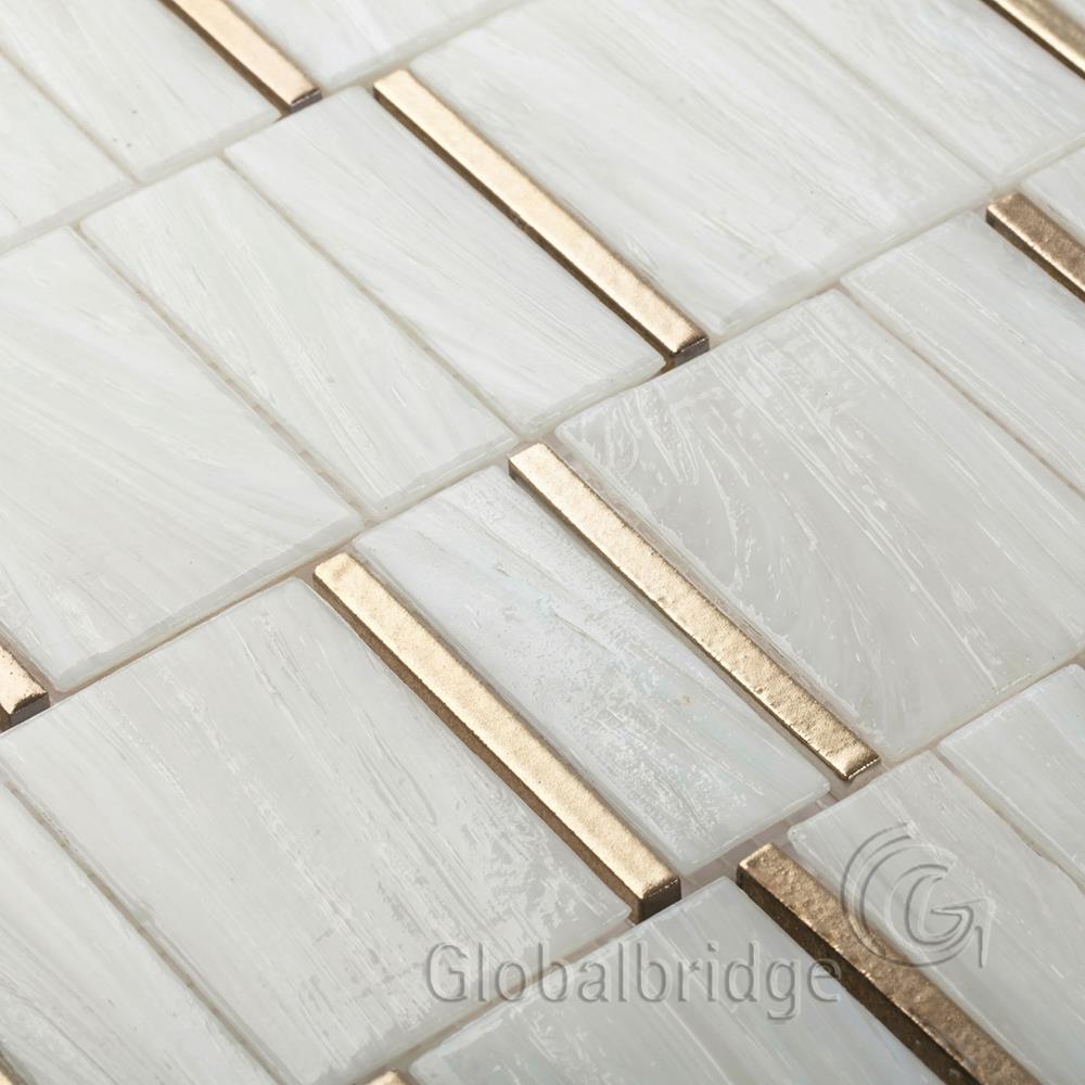 Bathroom Glass mix ceramic mosaic