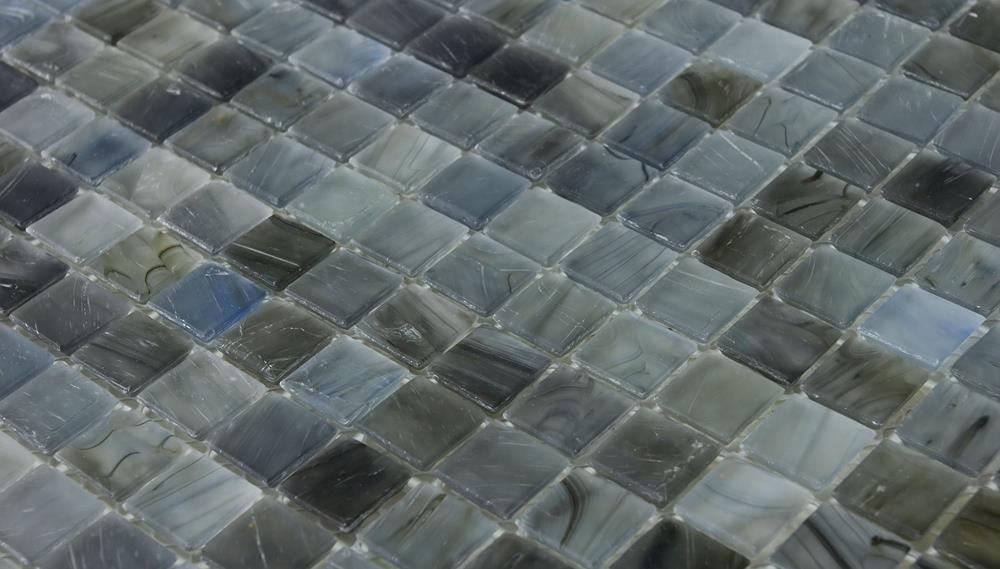 Antique Glass Mosaic-Single Color-Smoky