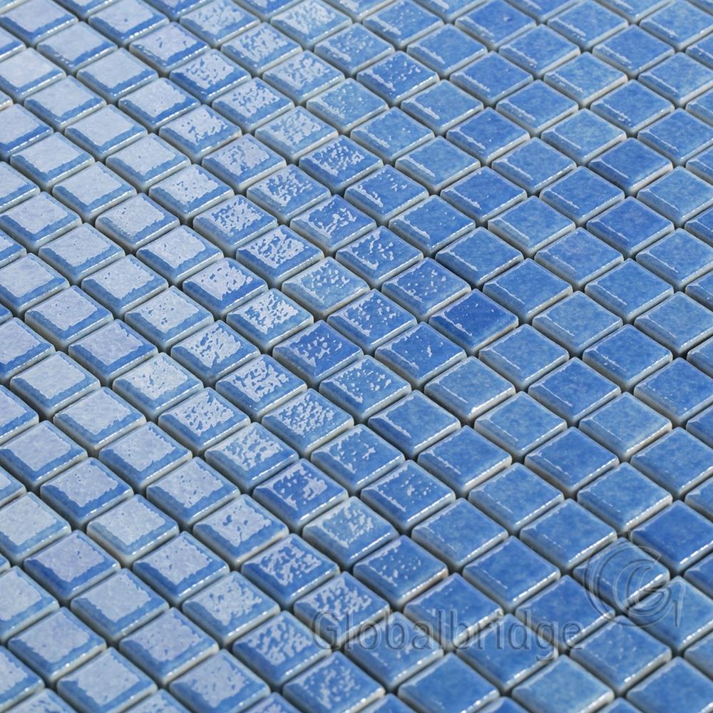Mist Enamel glass mosaic porcelain glossy surface bathroom wall glass mosaic