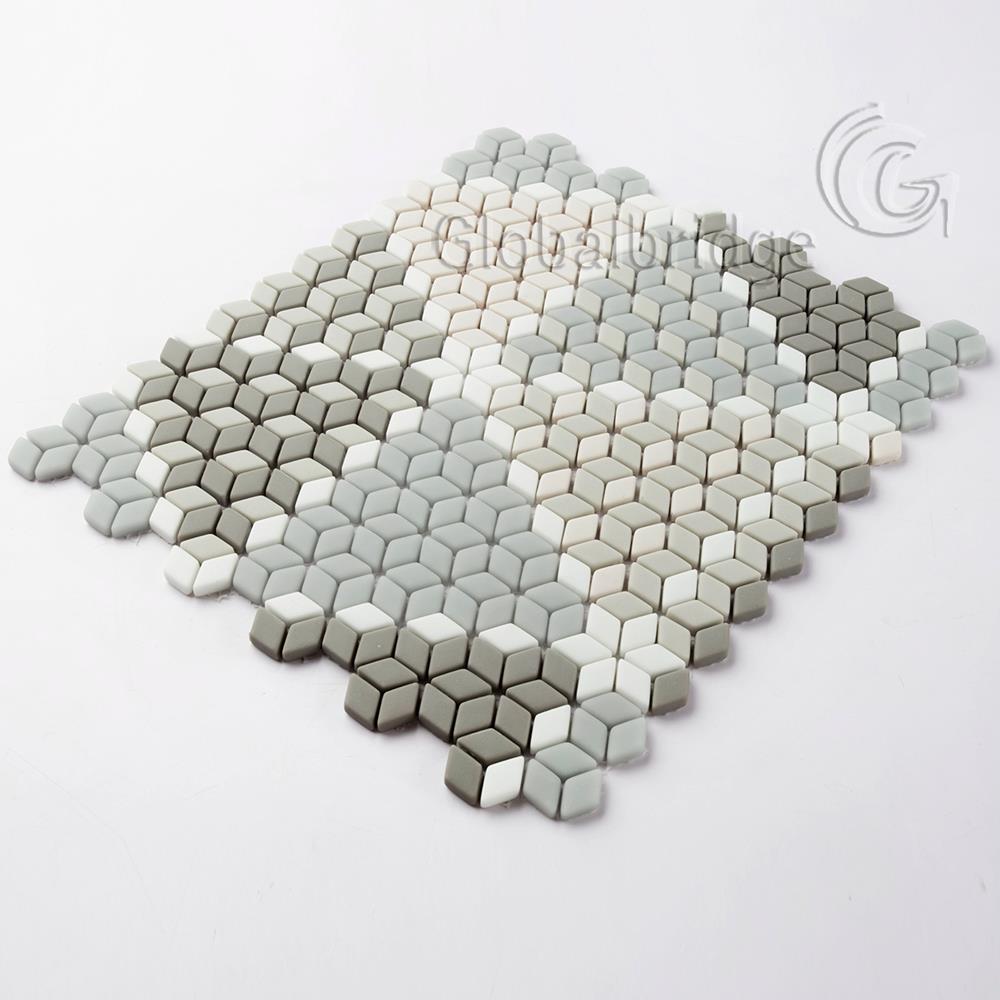 Enamel Mosaic Kitchen Glass Mosaic Tiles