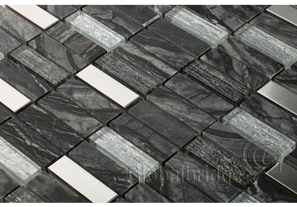 Glass Mosaic Kitchen Backsplash Tiles