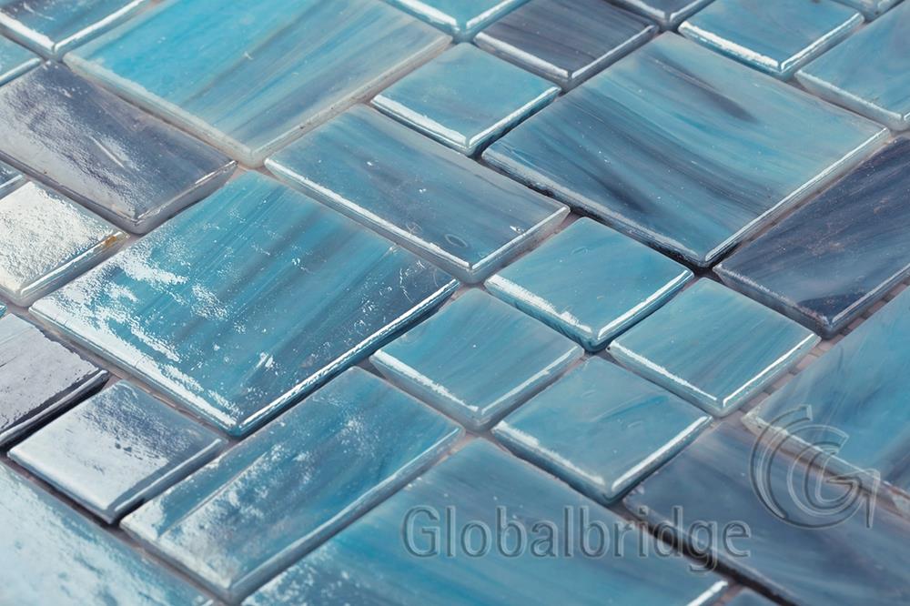 Agate Glass irregular mix floor mosaic glass mosaic decorative wall tiles