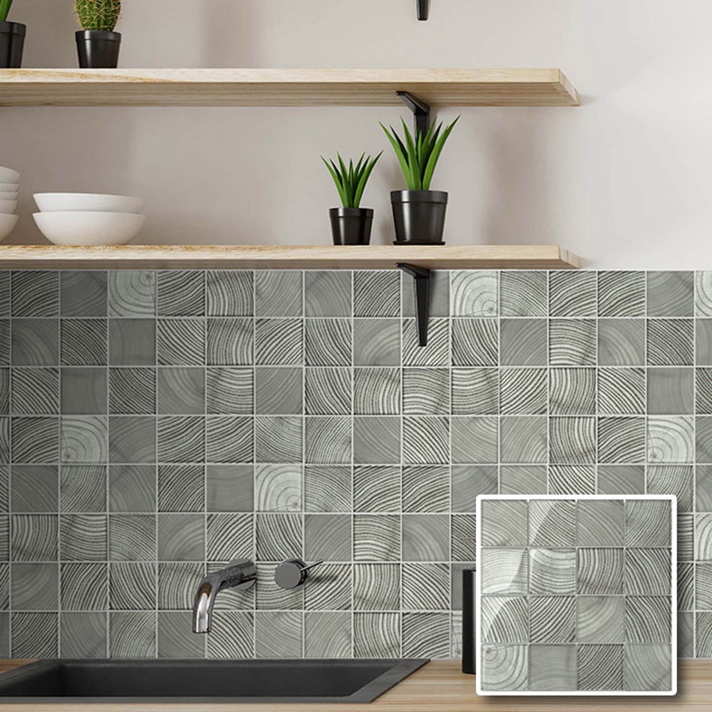 Nature Engraving stone mosaic wall tile