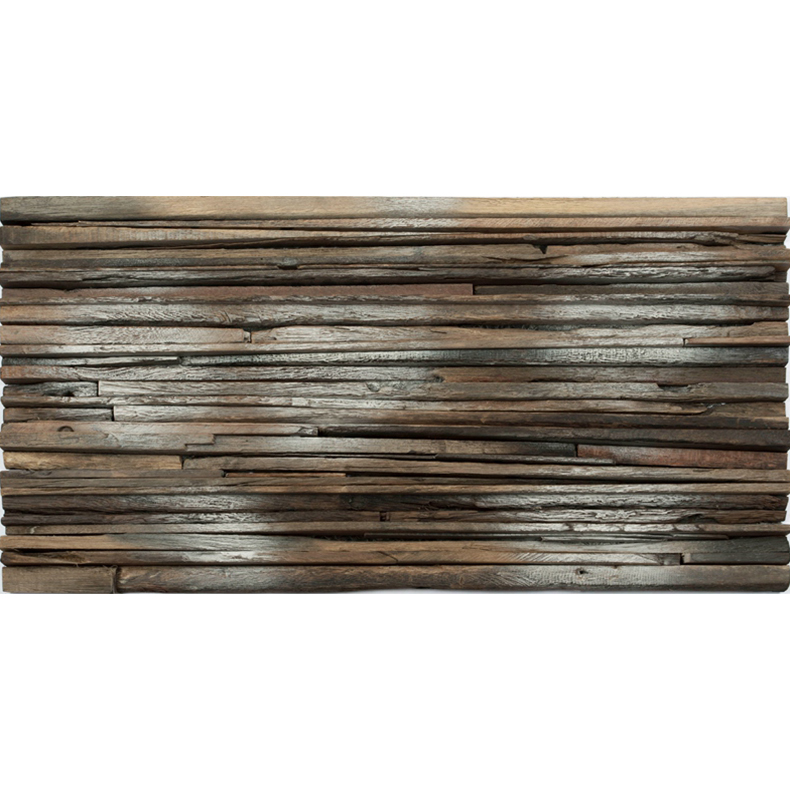 Wood Mosaic Tile Wall