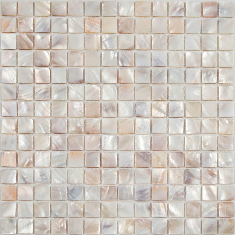 White Mother of Pearl Mosaic Tiles