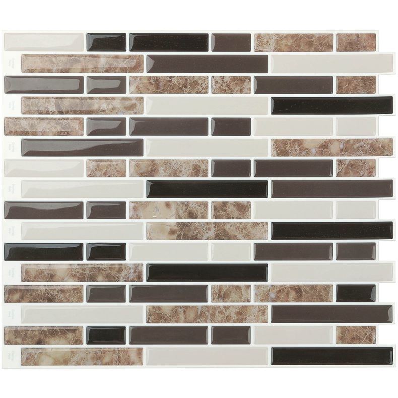 Self-adhesive Vinyl Mosaic Peel And Stick Tile