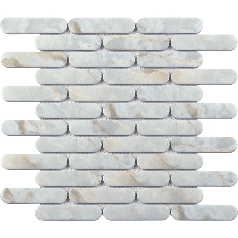 Nature Engraving stone mosaic wall tile