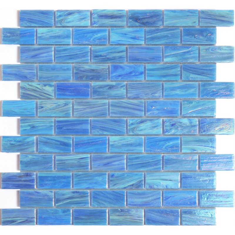 Kitchen backsplash pool mosaic tiles