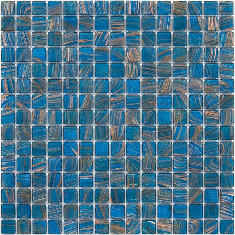 glass mosaic pool flooring tiles