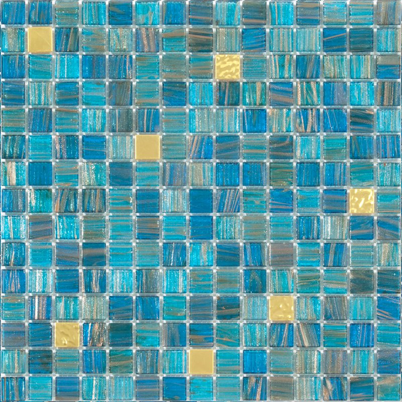 Mix Color design of bathroom tiles
