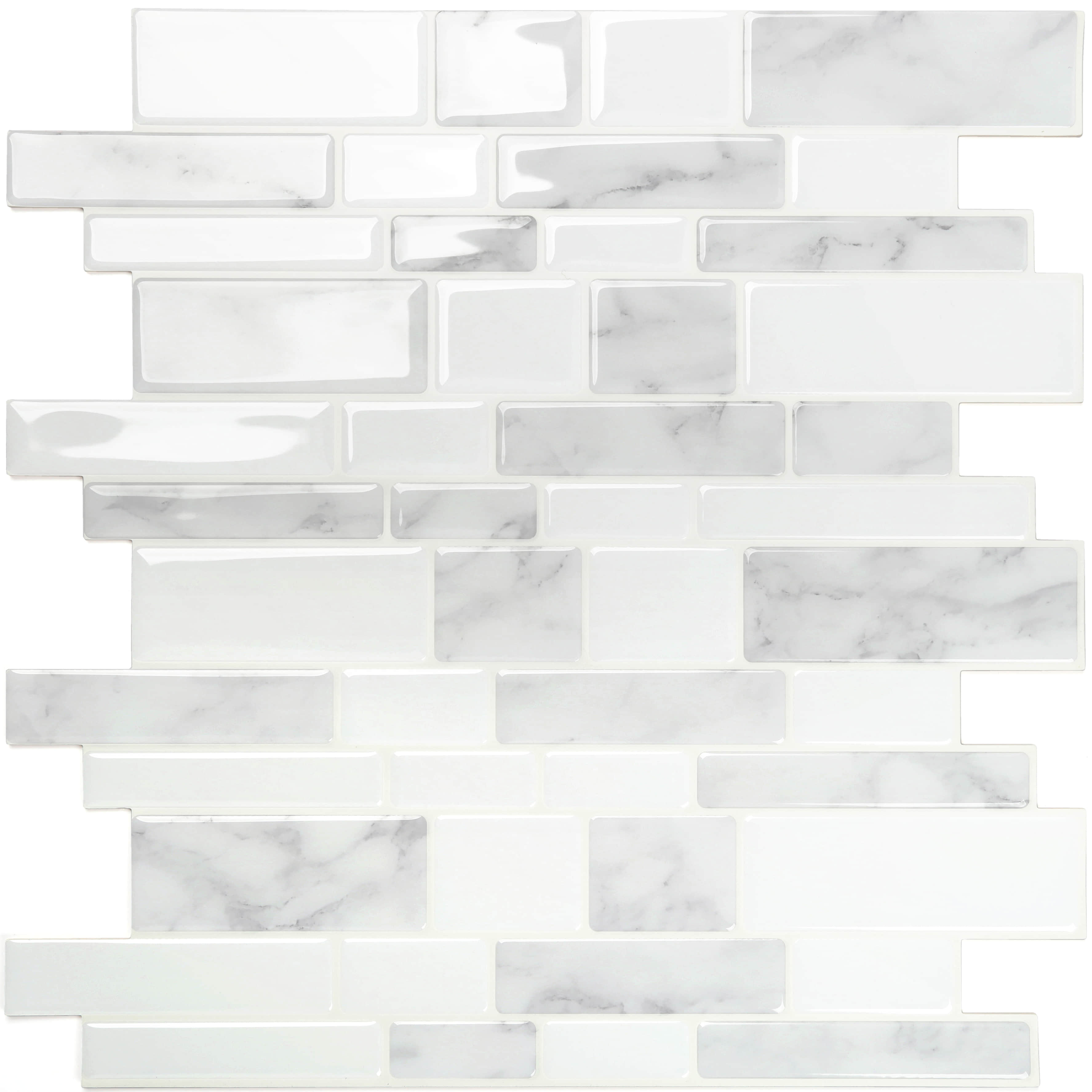 Bathroom Back Wall Vinyl Mosaic