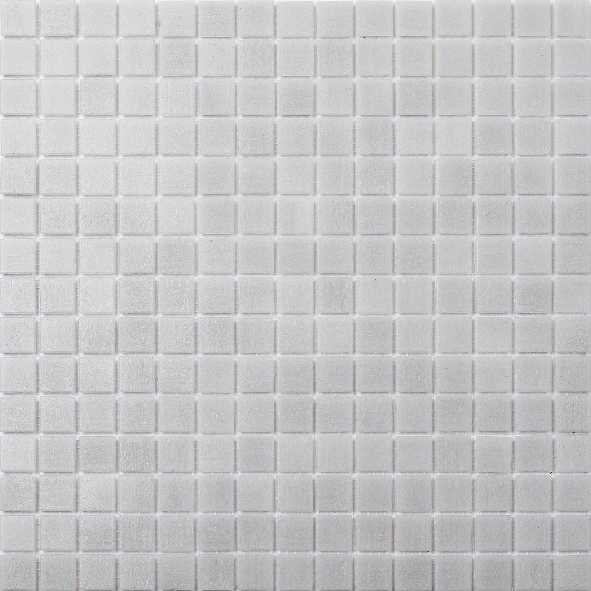 Hot-Melted Texture Fine Moss Glass Square Grey Mosaic Tile 