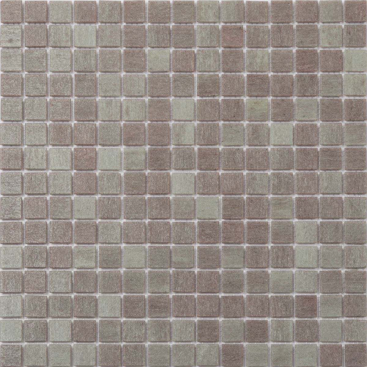 Hot-melt series Glass Brown Mosaic Tile