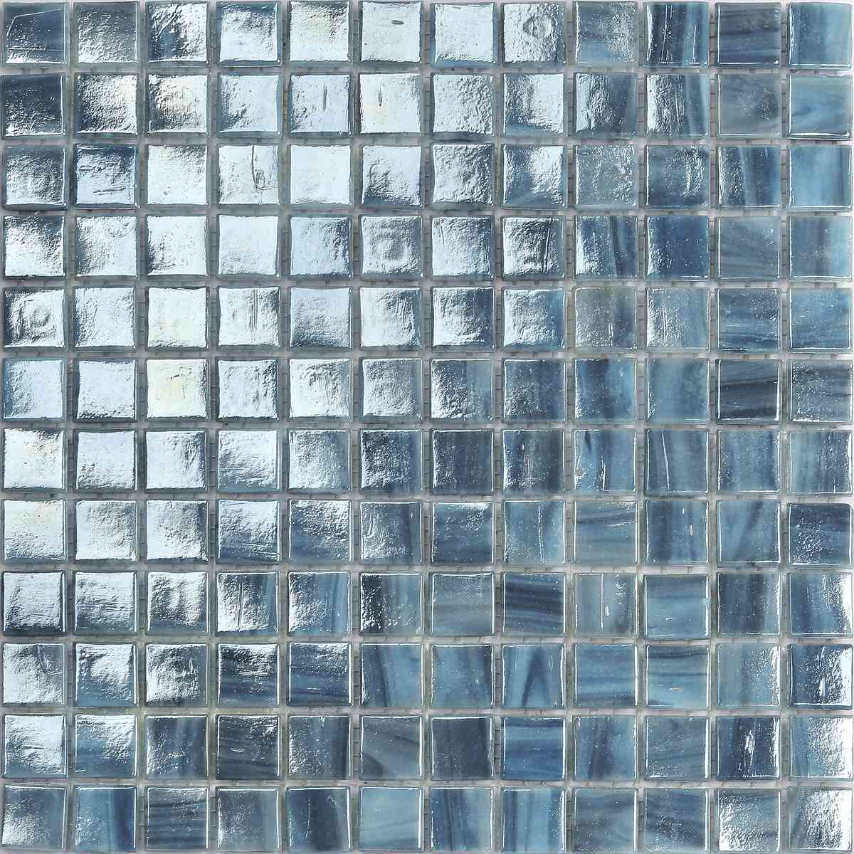 Blue bathroom tiles