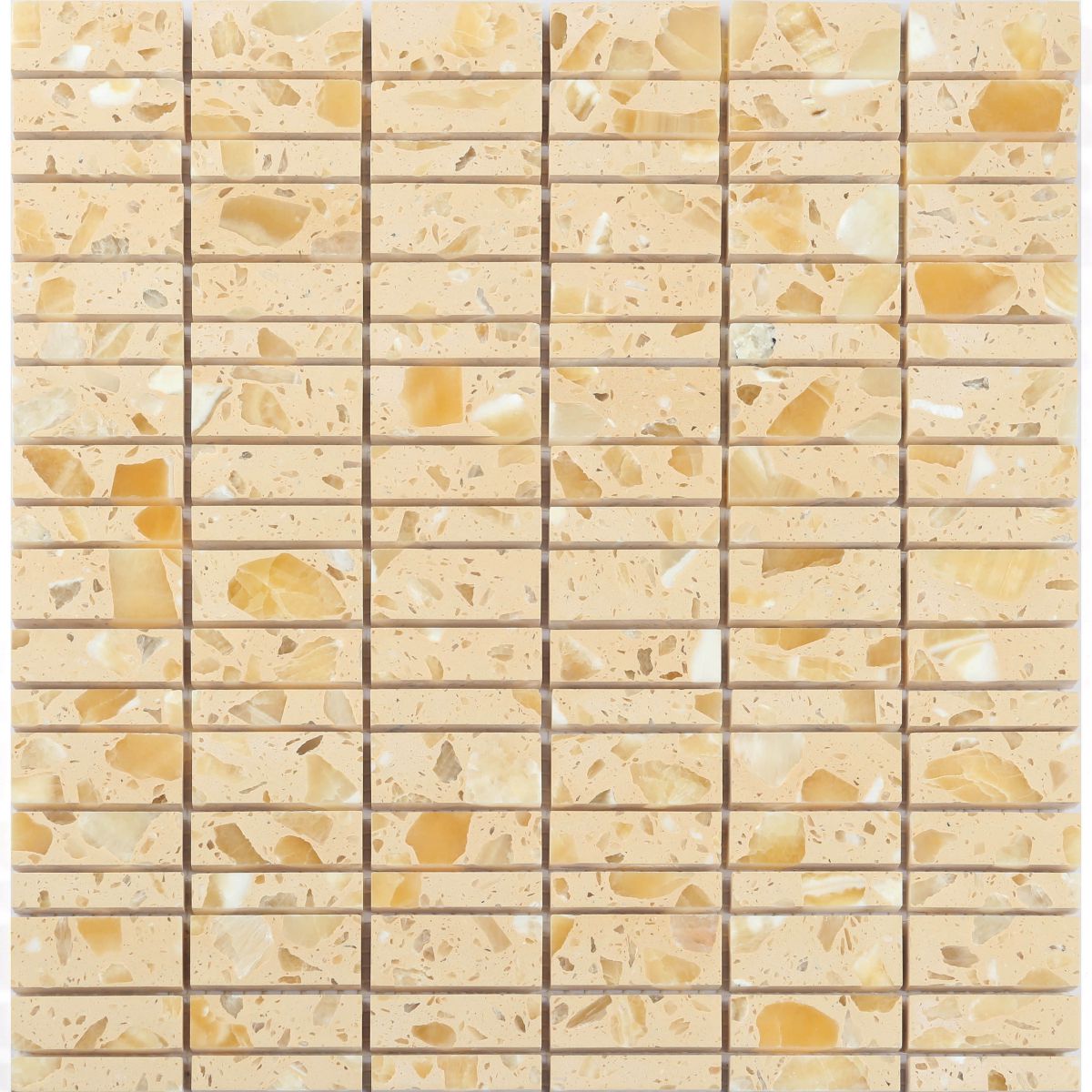 Nature Engraving stone mosaic wall tile
