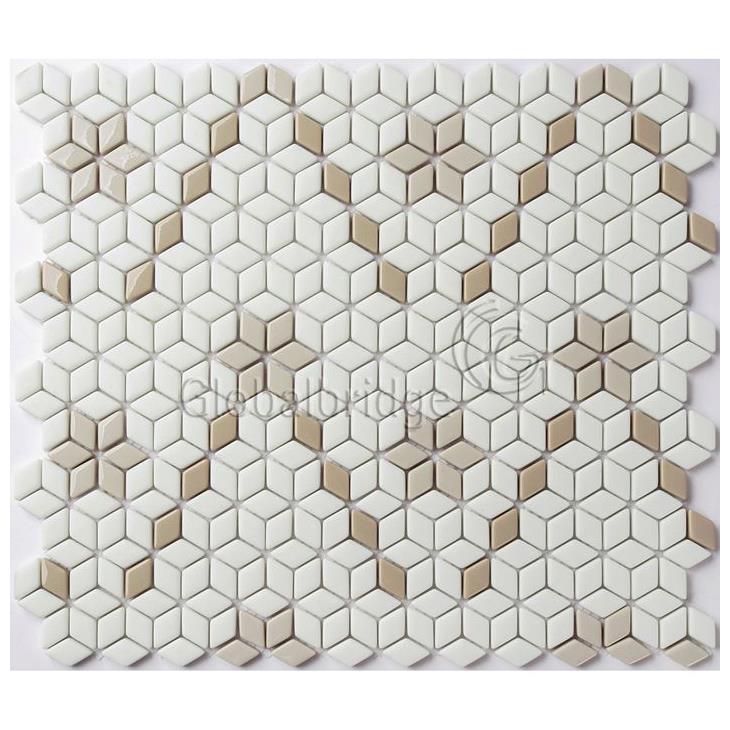 Nature Engraving stone mosaic wall tile