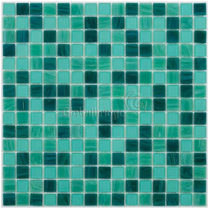 Bright Color Open Space Glass Mosaic Tile