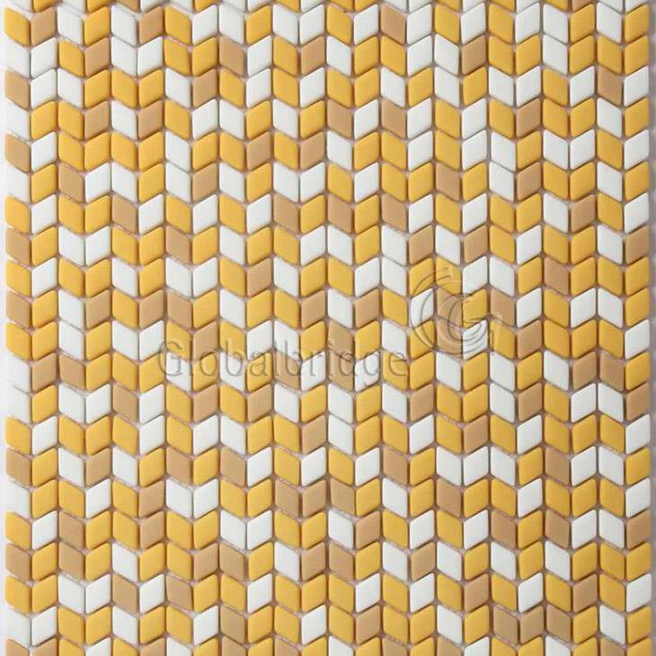 Color Variation Enamel Mosaic Pattern