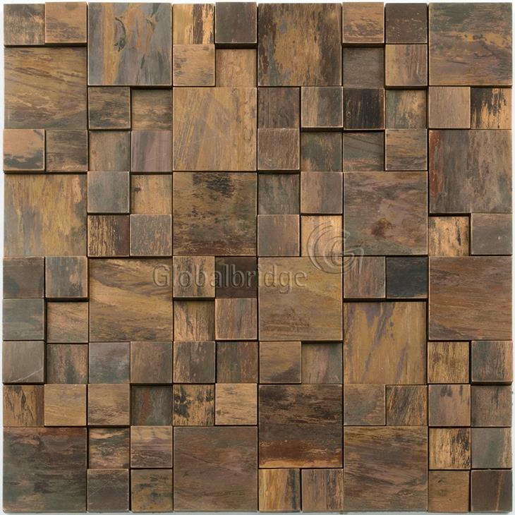 Copper Bronze Mosaic Tiles