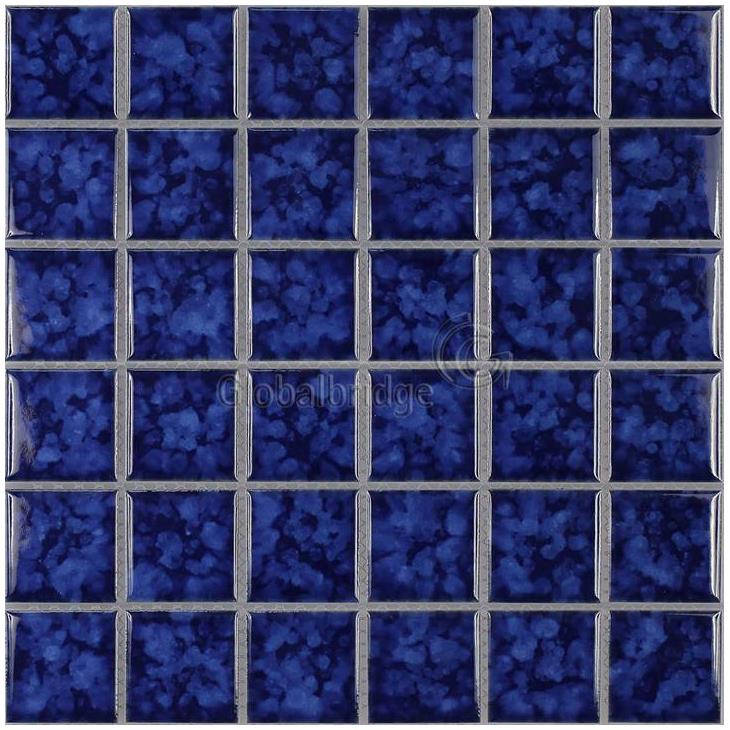 Crystal Glazed Pool Porcelain Mosaic Tiles