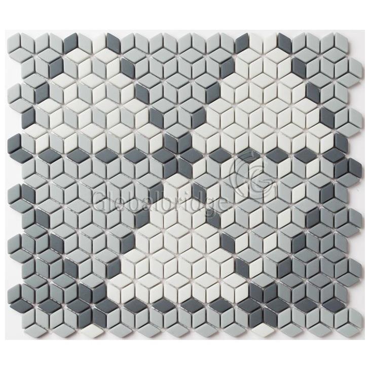 Nature Engraving stone mosaic wall tile