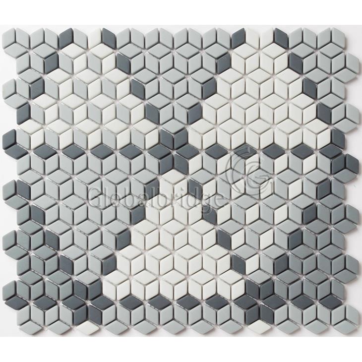 Nature Engraving stone mosaic wall tile