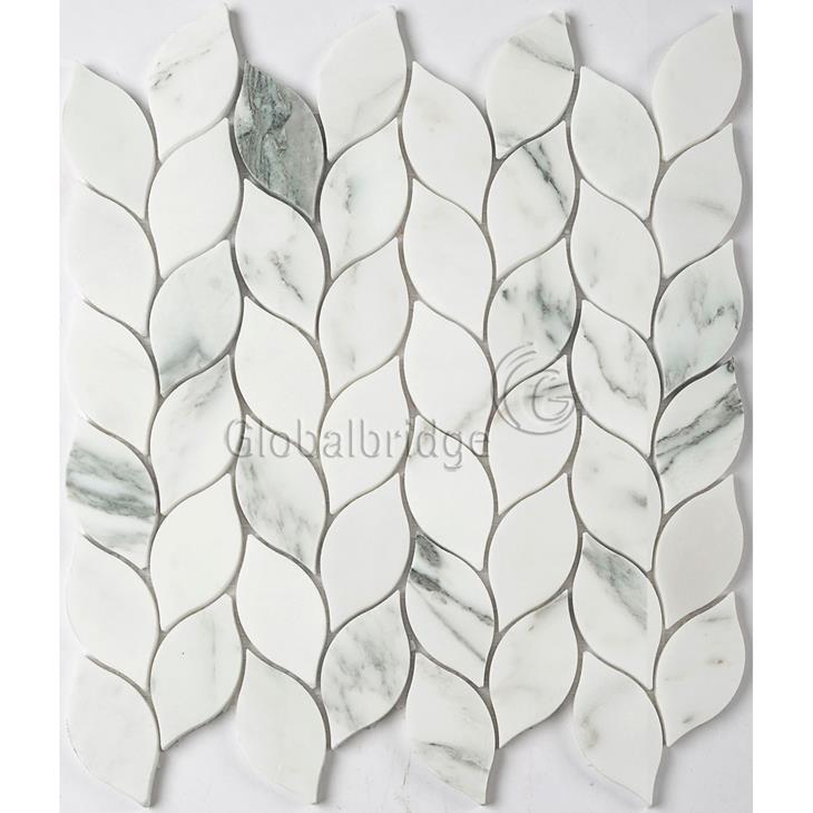 Nature Engraving stone mosaic wall tile