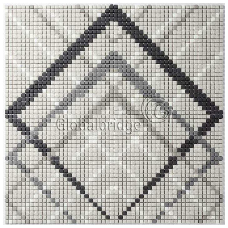 Nature Engraving stone mosaic wall tile