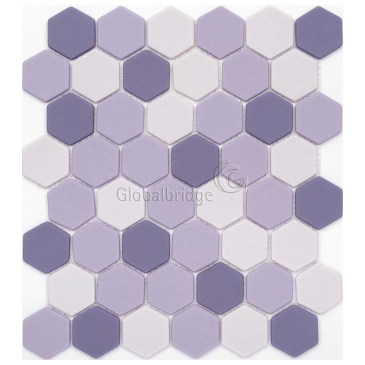 Fullbody Mosaic Art Hexagon Tiles Kitchen Wall Tile