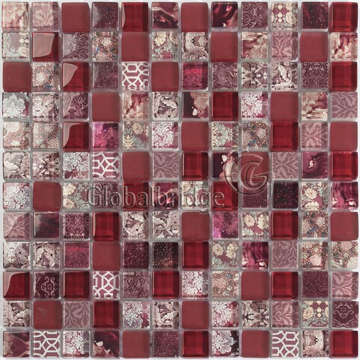 Nature Engraving stone mosaic wall tile