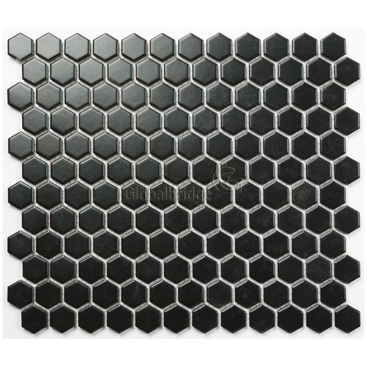 Hexagon Porcelain Mosaic Kitchen&Bathroom Wall Tiles