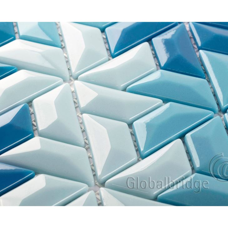 Recycled Glass Tile Backsplash