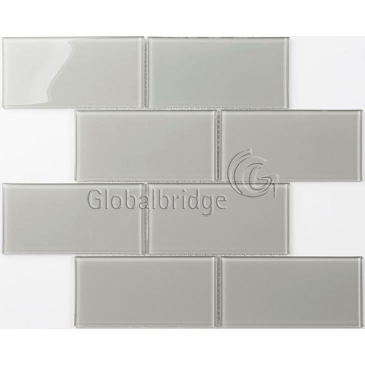 Subway glass tile mosaic crystal wall decor