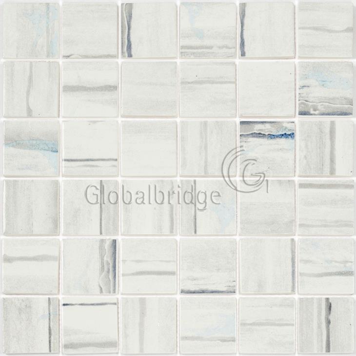 Square Enamel Glass Tile For Wall