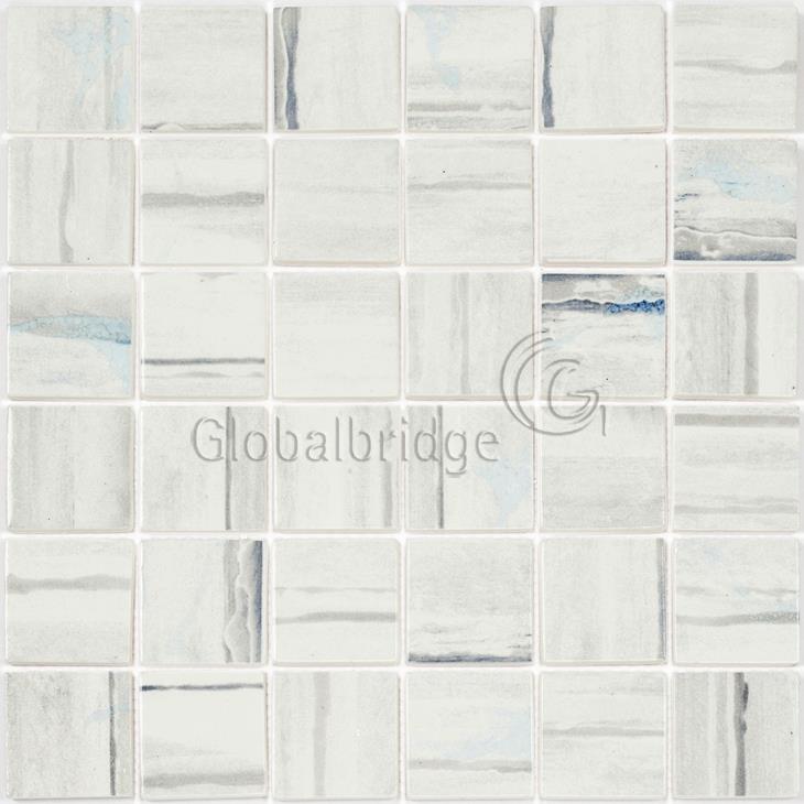 Square Enamel Glass Tile For Wall