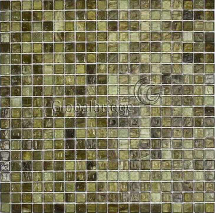 Stable Glass Mosaic Living Room Wall Tile