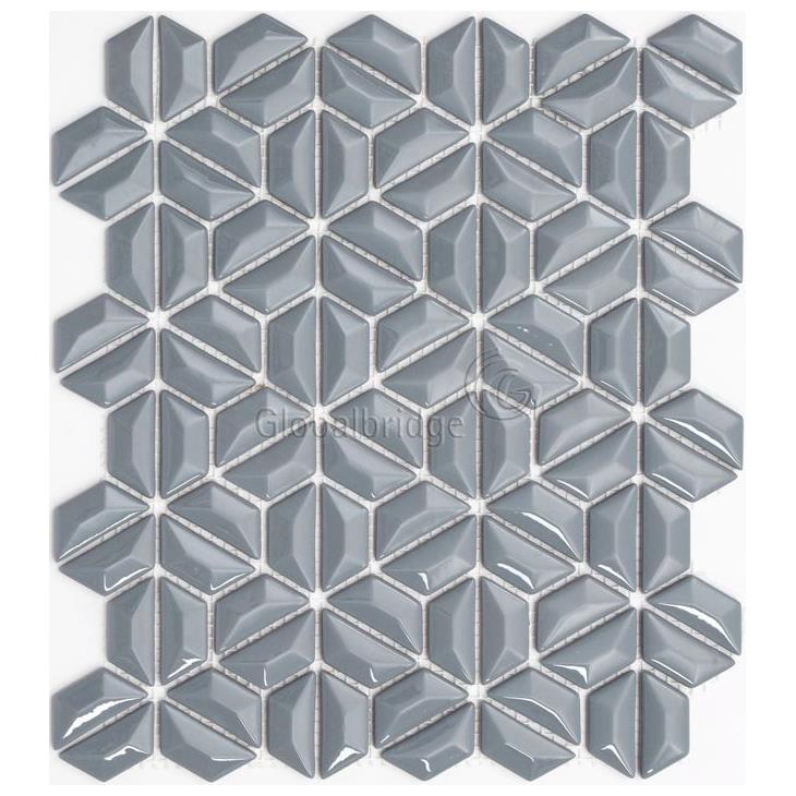 Nature Engraving stone mosaic wall tile