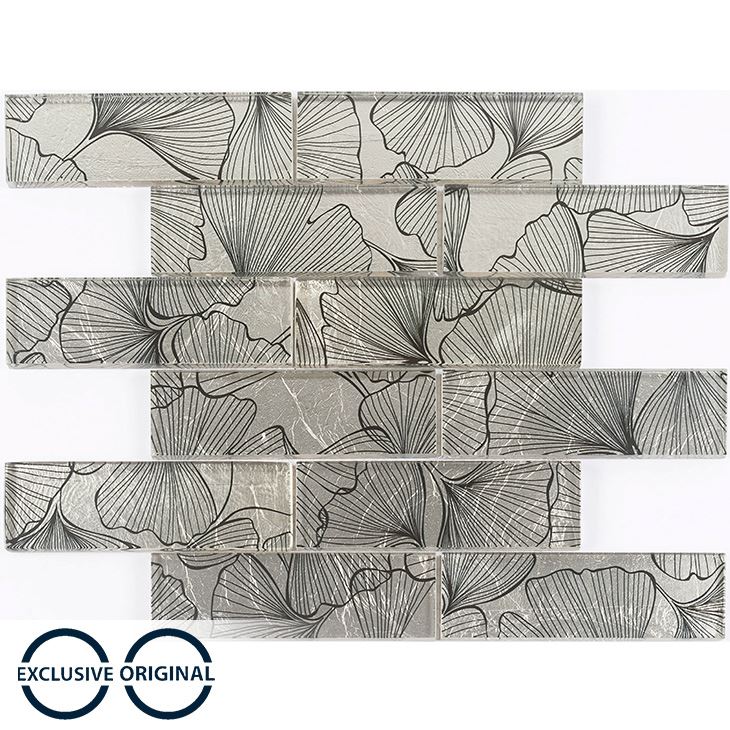 Nature Engraving stone mosaic wall tile